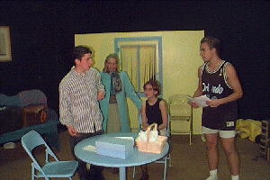 drama class in discussion